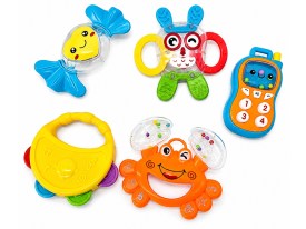 Set 5 sonajeros con celular 